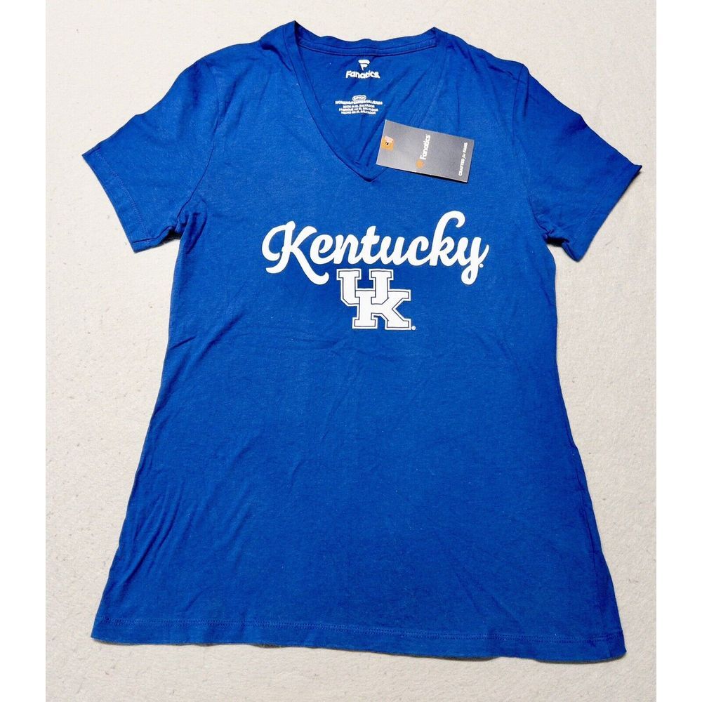 NWT University Of‎ Kentucky Wildcats Fanatics Womens Small T-Shirt